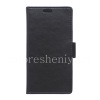 Photo 1 — Horizontal Leather Case with opening function supports for BlackBerry Priv, The black