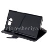 Photo 4 — Horizontal Ledertasche mit Öffnungsfunktion unterstützt für Blackberry Priv, schwarz