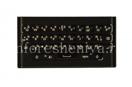 Photogallery for titular de teclado ruso para BlackBerry Priv (grabado), negro product