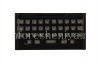 Photo 2 — titular de teclado ruso para BlackBerry Priv (grabado), negro