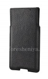 Photo 1 — Signature Leather Case-poche pour Sikai BlackBerry Priv, Noir, grande texture