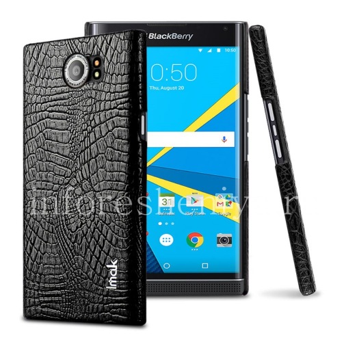 Photogallery for फर्म प्लास्टिक कवर, IMAK मगरमच्छ BlackBerry Priv के लिए कवर, काला product