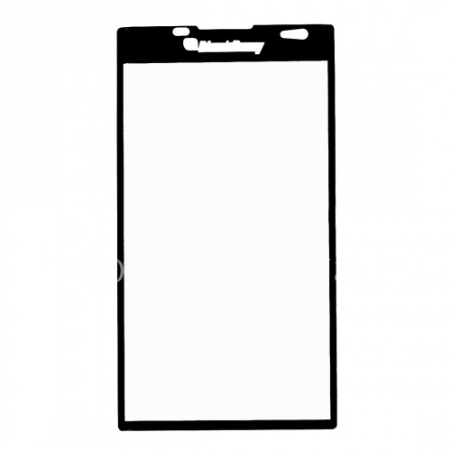 Photogallery for Schutzfilm-Glasscheibe Kante für BlackBerry Priv, Schwarz / Transparent product
