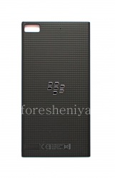 Cubierta trasera original para BlackBerry Z3, Negro (Negro)