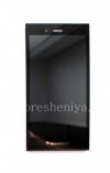 Photo 1 — Screen LCD + touch screen (Touchscreen) + base assembly for BlackBerry Z3, The black