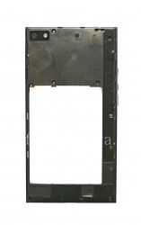 Bagian tengah / asli bezel perumahan bagi BlackBerry Z3, hitam