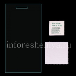 Protective film-glass screen for BlackBerry Z3, Transparent