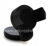 Holder in the car mount on the glass Universal Windshield Car Mount for BlackBerry, The black