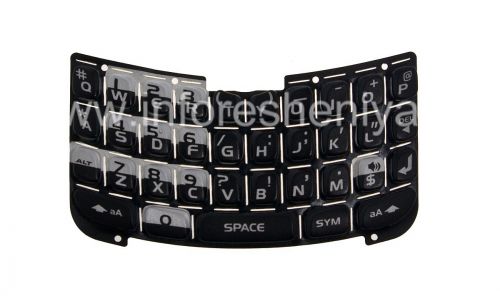 Photogallery for Le clavier anglais original pour BlackBerry Curve 8300/8310/8320, Noir product