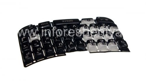 Photogallery for Le clavier anglais original pour BlackBerry Curve 8300/8310/8320, Noir product