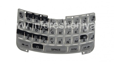Die ursprüngliche englische Tastatur BlackBerry 8300 / 8310/8320 Curve, grau