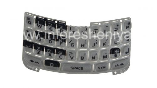 Photogallery for Le clavier anglais original pour BlackBerry Curve 8300/8310/8320, Gris product