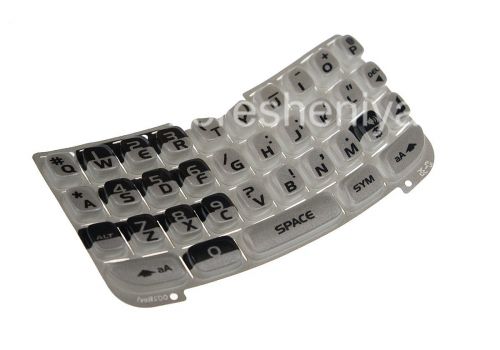 Photogallery for Le clavier anglais original pour BlackBerry Curve 8300/8310/8320, Gris product