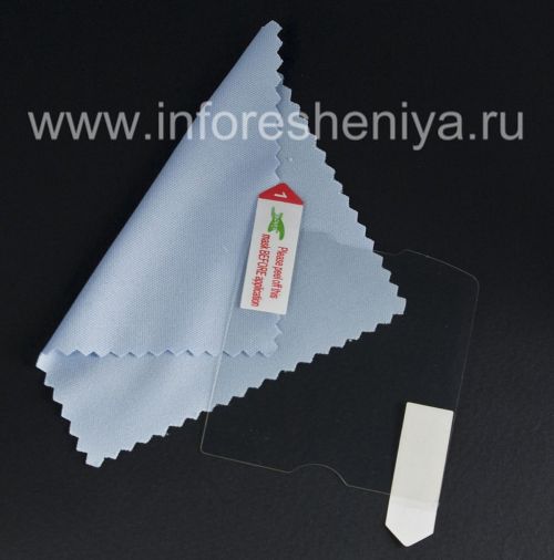 Photogallery for A transparent protective film for BlackBerry 8300/8310/8320 Curve, Transparent product