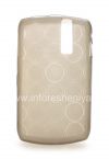 Photo 1 — Silicone Case dikemas dengan pola "Rings" untuk BlackBerry 8300 / 8310/8320 Curve, abu-abu
