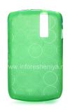 Photo 1 — Silicone Case dikemas dengan pola "Rings" untuk BlackBerry 8300 / 8310/8320 Curve, kapur