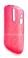 Photo 3 — Silicone Case dikemas dengan pola "Rings" untuk BlackBerry 8300 / 8310/8320 Curve, berwarna merah muda