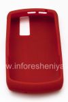 Photo 2 — Original Silicone Case for the BlackBerry 8300/8310/8320 Curve, Sunset Red