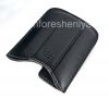 Photo 5 — Case-bolsillo de vinilo de bolsillo de cuero original para BlackBerry Curve 8300/8310/8320, Negro (Negro)