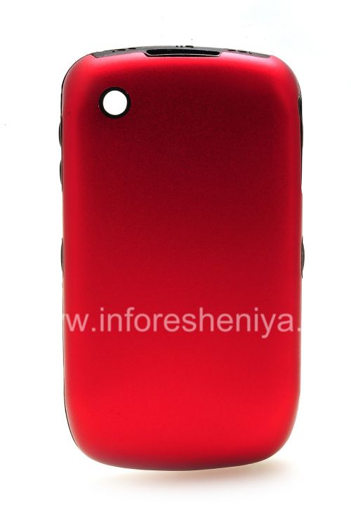 Photogallery for BlackBerry 8520 / 9300 কার্ভ জন্য অ্যালুমিনিয়াম হাউজিং সঙ্গে সিলিকন কেস, লাল product