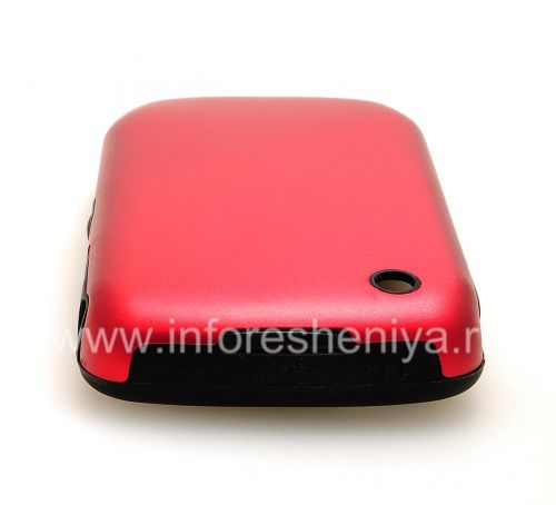 Photogallery for BlackBerry 8520 / 9300 কার্ভ জন্য অ্যালুমিনিয়াম হাউজিং সঙ্গে সিলিকন কেস, লাল product