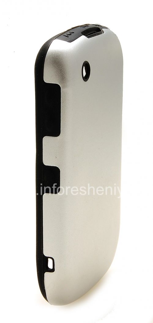 Photogallery for BlackBerry 8520 / 9300 কার্ভ জন্য অ্যালুমিনিয়াম হাউজিং সঙ্গে সিলিকন কেস, রূপা product