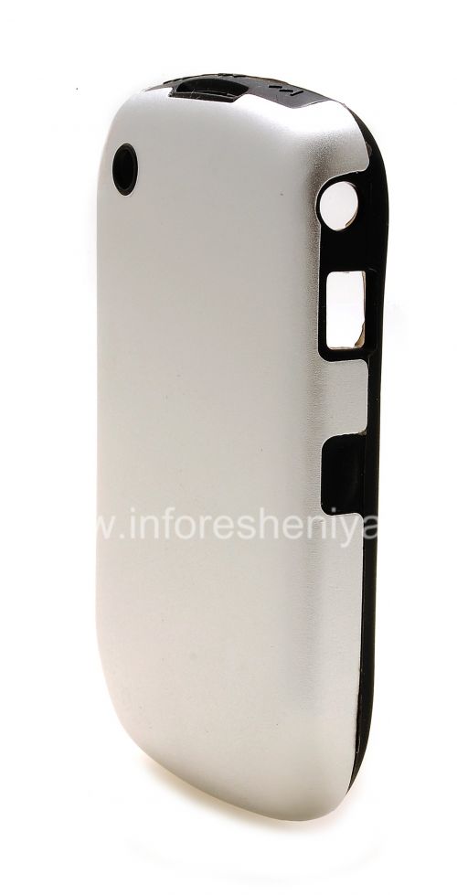 Photogallery for BlackBerry 8520 / 9300 কার্ভ জন্য অ্যালুমিনিয়াম হাউজিং সঙ্গে সিলিকন কেস, রূপা product