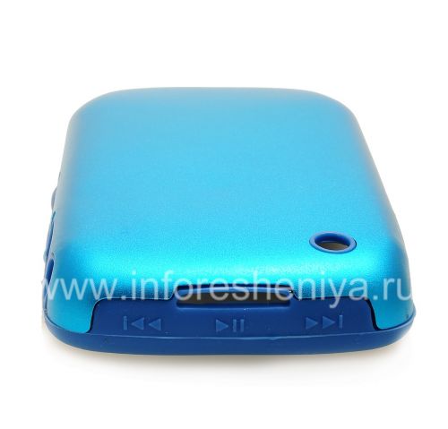 Photogallery for BlackBerry 8520 / 9300 কার্ভ জন্য অ্যালুমিনিয়াম হাউজিং সঙ্গে সিলিকন কেস, ফিরোজা product