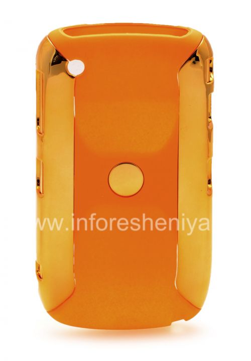 Photogallery for ブラックベリー8520/9300曲線のプラスチックケース「クローム」, ゴールド product