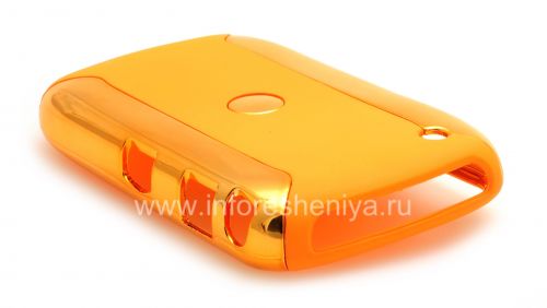 Photogallery for ブラックベリー8520/9300曲線のプラスチックケース「クローム」, ゴールド product