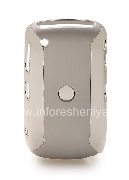Photogallery for ブラックベリー8520/9300曲線のプラスチックケース「クローム」, シルバー product
