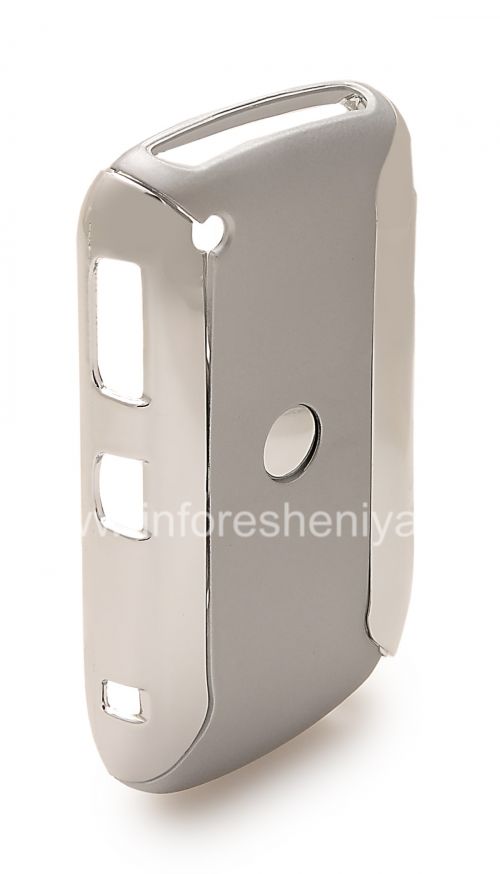 Photogallery for ブラックベリー8520/9300曲線のプラスチックケース「クローム」, シルバー product