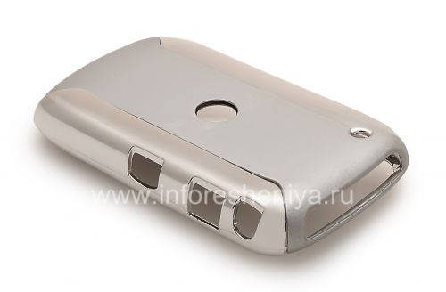 Photogallery for ブラックベリー8520/9300曲線のプラスチックケース「クローム」, シルバー product