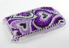 Photo 4 — Plastic Case with rhinestones for the BlackBerry 8520/9300 Curve, A series of "Heart"