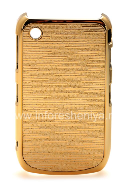 Photogallery for Plastic Bag-couverture &quot;Fireworks&quot; pour le BlackBerry Curve 8520/9300, Or product