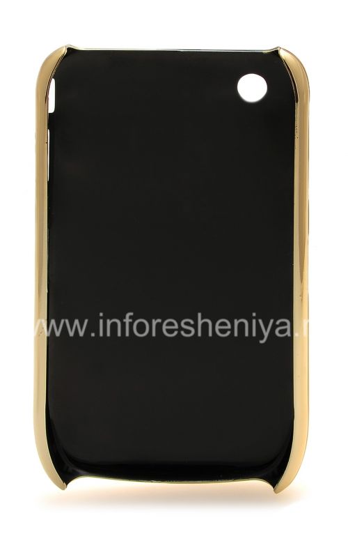 Photogallery for Plastic Bag-couverture &quot;Fireworks&quot; pour le BlackBerry Curve 8520/9300, Or product