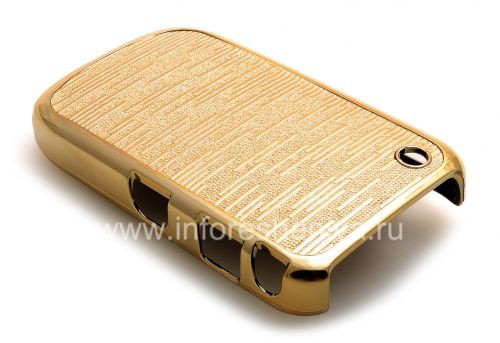 Photogallery for Plastic Bag-couverture &quot;Fireworks&quot; pour le BlackBerry Curve 8520/9300, Or product