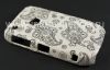 Photo 5 — Plastic bag-cover "ornament" for the BlackBerry 8520/9300 Curve, A series of "oriental ornament" White / Black