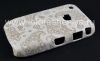 Photo 5 — Plastic bag-cover "ornament" for the BlackBerry 8520/9300 Curve, A series of "oriental ornament" White / Brown