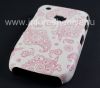 Photo 2 — Plastic bag-cover "ornament" for the BlackBerry 8520/9300 Curve, A series of "oriental ornament", White / Red