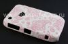 Photo 3 — Plastic bag-cover "ornament" for the BlackBerry 8520/9300 Curve, A series of "oriental ornament", White / Red