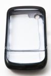Photo 2 — Plastic Case chrome relief for BlackBerry 8520/9300 Curve, The black