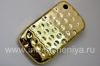 Photo 3 — Plastic Case chrome relief for BlackBerry 8520/9300 Curve, Gold