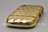 Photo 4 — Plastic Case chrome relief for BlackBerry 8520/9300 Curve, Gold