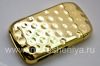 Photo 9 — Plastic Case chrome relief for BlackBerry 8520/9300 Curve, Gold