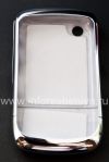 Photo 2 — Plastic Case chrome relief for BlackBerry 8520/9300 Curve, Silver