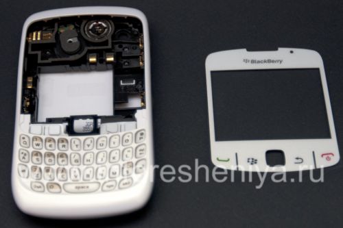 Photogallery for I original icala BlackBerry 8520 Ijika, White (Pearl White) product