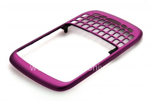 Photogallery for রঙ শরীর (দুই অংশে) BlackBerry 8520 কার্ভ জন্য, বেগুনি, ক্রোম product