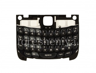 The original English keyboard with a substrate for the BlackBerry 8520 Curve, The black