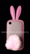 Photo 1 — Rabito Silicone Case sealed for BlackBerry 8520/9300 Curve, Pink transparent